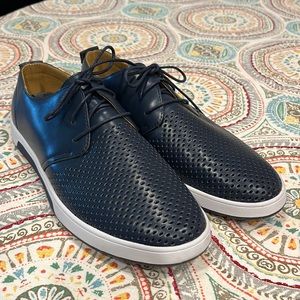 Gatsby Navy Leather Oxford size 12 men’s